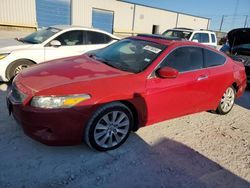 Salvage cars for sale from Copart Haslet, TX: 2009 Honda Accord EXL