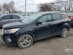 Salvage cars for sale at Moraine, OH auction: 2017 Ford Escape SE