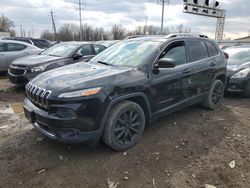 Salvage cars for sale from Copart Columbus, OH: 2017 Jeep Cherokee Limited