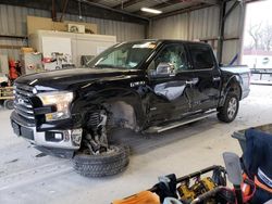 Salvage cars for sale from Copart Kansas City, KS: 2016 Ford F150 Supercrew