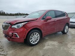 Salvage cars for sale at Franklin, WI auction: 2018 Buick Envision Preferred