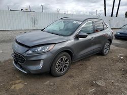 Salvage cars for sale from Copart Van Nuys, CA: 2021 Ford Escape SEL