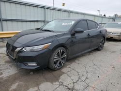 Nissan Sentra SR Vehiculos salvage en venta: 2021 Nissan Sentra SR