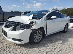 Salvage cars for sale at Houston, TX auction: 2012 Honda Civic EX