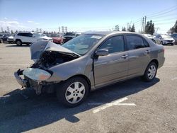 Salvage cars for sale from Copart Rancho Cucamonga, CA: 2007 Toyota Corolla CE