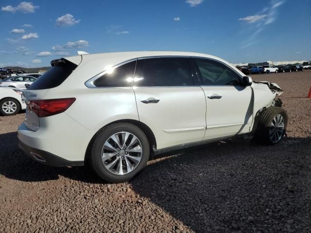 2016 Acura MDX Technology