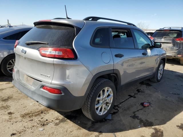 2016 Jeep Cherokee Sport