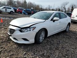 Salvage cars for sale from Copart Chalfont, PA: 2015 Mazda 6 Sport