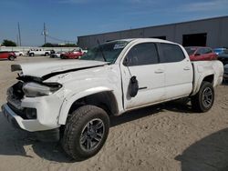 Salvage cars for sale at Jacksonville, FL auction: 2017 Toyota Tacoma Double Cab