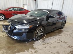 Salvage cars for sale at Franklin, WI auction: 2021 Nissan Maxima SV