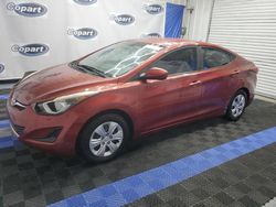 Salvage cars for sale at Tifton, GA auction: 2016 Hyundai Elantra SE