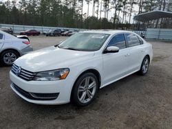 Flood-damaged cars for sale at auction: 2014 Volkswagen Passat SE