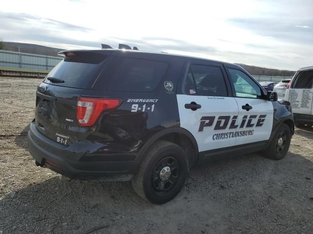 2018 Ford Explorer Police Interceptor