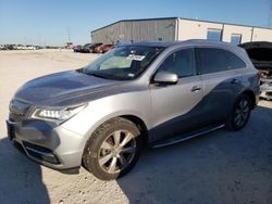 Salvage cars for sale at Haslet, TX auction: 2016 Acura MDX Advance