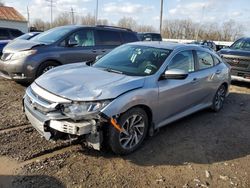 Honda salvage cars for sale: 2017 Honda Civic EX