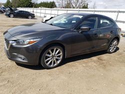 Carros dañados por inundaciones a la venta en subasta: 2017 Mazda 3 Grand Touring