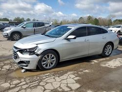 Chevrolet salvage cars for sale: 2020 Chevrolet Malibu LT