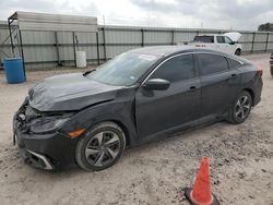 Honda salvage cars for sale: 2019 Honda Civic LX