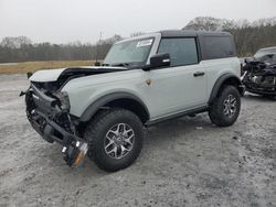 Salvage cars for sale at Cartersville, GA auction: 2024 Ford Bronco Badlands