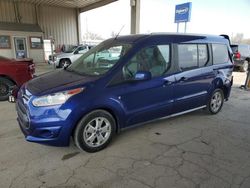Salvage trucks for sale at Fort Wayne, IN auction: 2018 Ford Transit Connect Titanium