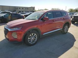 Salvage cars for sale at Wilmer, TX auction: 2019 Hyundai Santa FE SE
