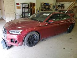 Salvage cars for sale from Copart Ham Lake, MN: 2019 Audi A5 Premium