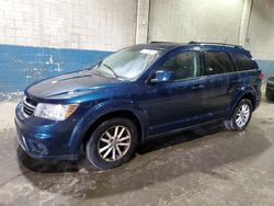 Salvage cars for sale from Copart Woodhaven, MI: 2015 Dodge Journey SXT