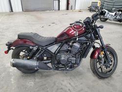 Salvage motorcycles for sale at Sacramento, CA auction: 2021 Honda CMX1100 D