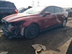 Salvage cars for sale at Elgin, IL auction: 2014 Ford Fusion S