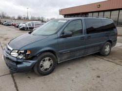 Salvage cars for sale from Copart Fort Wayne, IN: 2004 Chevrolet Venture