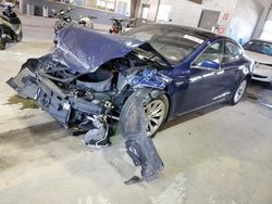 Salvage cars for sale at Sandston, VA auction: 2016 Tesla Model S