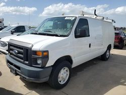 Salvage trucks for sale at Grand Prairie, TX auction: 2010 Ford Econoline E250 Van