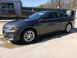 Salvage cars for sale at Spartanburg, SC auction: 2018 Chevrolet Malibu LT