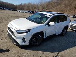 Salvage cars for sale from Copart Marlboro, NY: 2022 Toyota Rav4 XLE