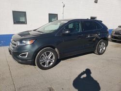 Salvage cars for sale from Copart Farr West, UT: 2015 Ford Edge Titanium