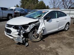 Salvage cars for sale from Copart Finksburg, MD: 2019 Chevrolet Cruze LT