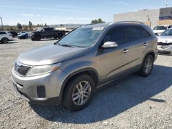 Salvage cars for sale at Mentone, CA auction: 2015 KIA Sorento LX