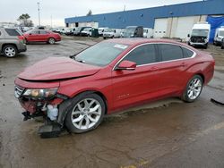 Salvage cars for sale at Woodhaven, MI auction: 2014 Chevrolet Impala LT