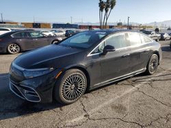 Salvage cars for sale at Van Nuys, CA auction: 2022 Mercedes-Benz EQS Sedan 450+