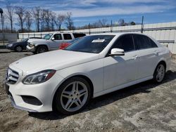 Salvage cars for sale from Copart Spartanburg, SC: 2014 Mercedes-Benz E 350 4matic