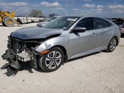 Salvage cars for sale from Copart Haslet, TX: 2016 Honda Civic LX