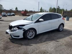 Salvage cars for sale at Gaston, SC auction: 2018 Ford Focus SE