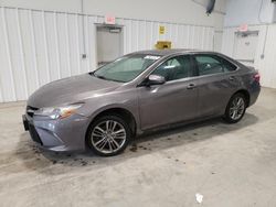 Salvage cars for sale at Lumberton, NC auction: 2017 Toyota Camry LE