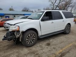 Ford Expedition salvage cars for sale: 2015 Ford Expedition EL XLT