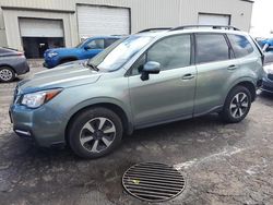 Salvage cars for sale at Woodburn, OR auction: 2018 Subaru Forester 2.5I Premium