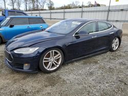 Tesla salvage cars for sale: 2013 Tesla Model S