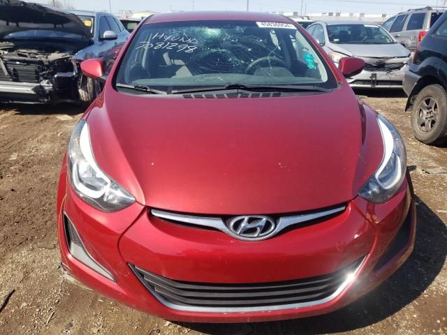 2016 Hyundai Elantra SE