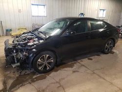 Salvage cars for sale at Franklin, WI auction: 2020 Nissan Sentra SV