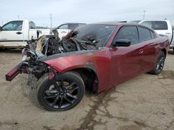 Salvage cars for sale at Woodhaven, MI auction: 2022 Dodge Charger SXT
