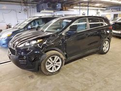 Salvage cars for sale at Dyer, IN auction: 2019 KIA Sportage LX